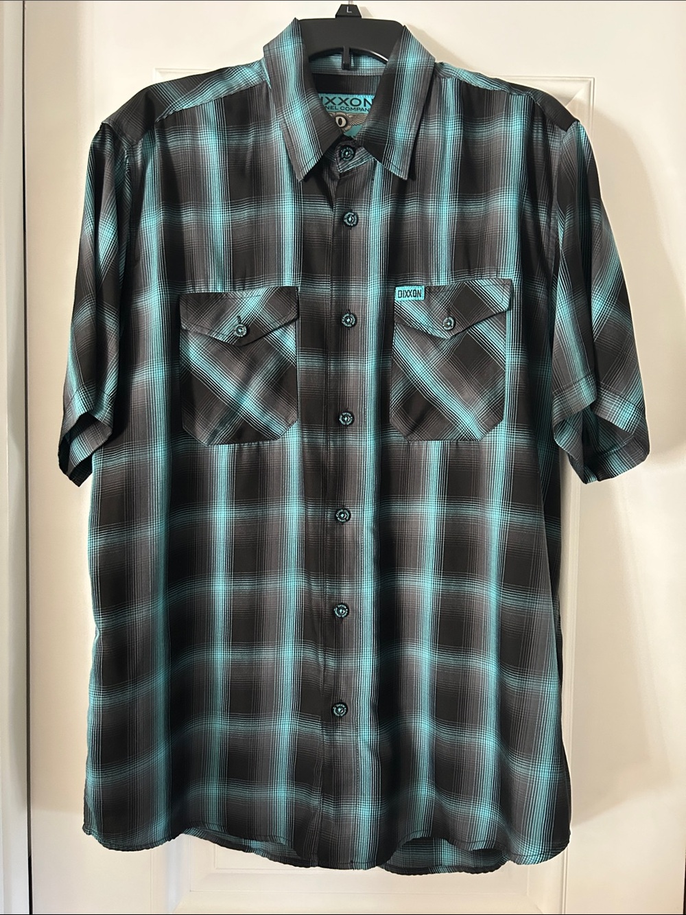 DIXXON Men’s Short-Sleeve Bamboo Fifth Ave size Large